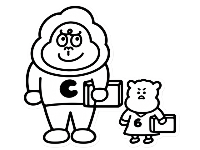 読書クラブ　イラスト